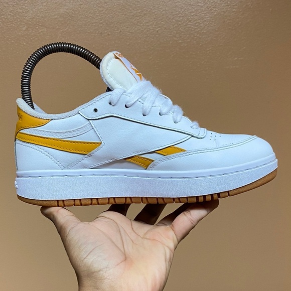 Reebok Classics Club C White And Gold Sneakers - Picture 7 of 15